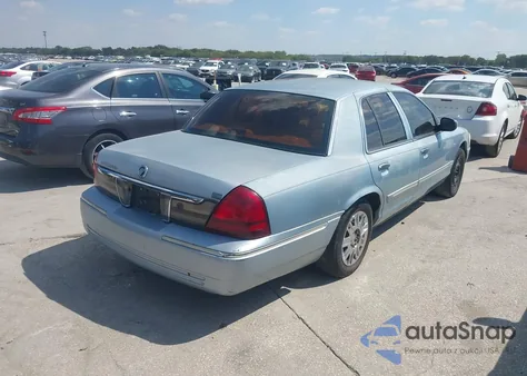 2007 Mercury Grand Marquis Gs from USA, damaged, VIN 2MEFM74V47X620003